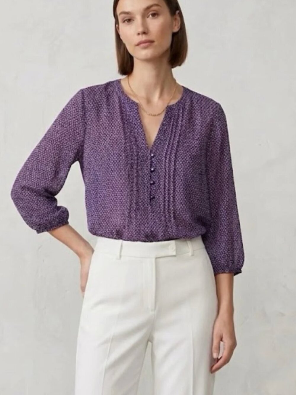 Reitmans Pintuck Blouse
